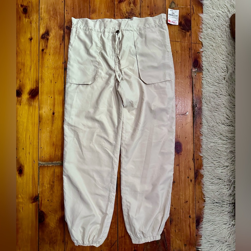 Brand New Cream Cargo Pants Size S